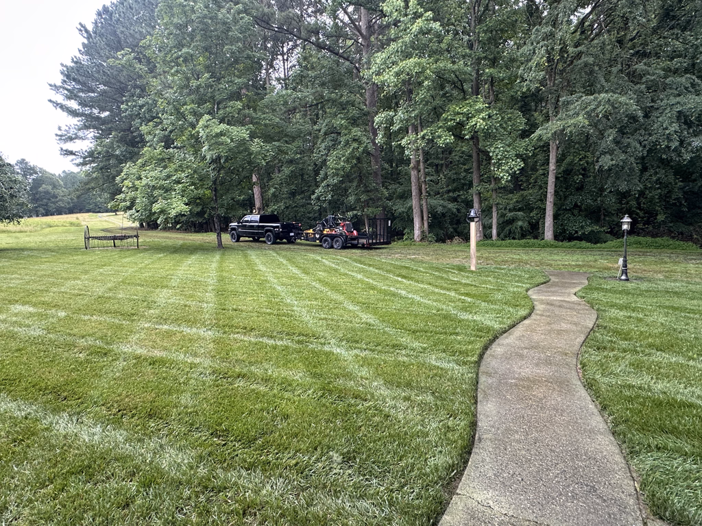 Grass Geeks completed lawn maintenance work