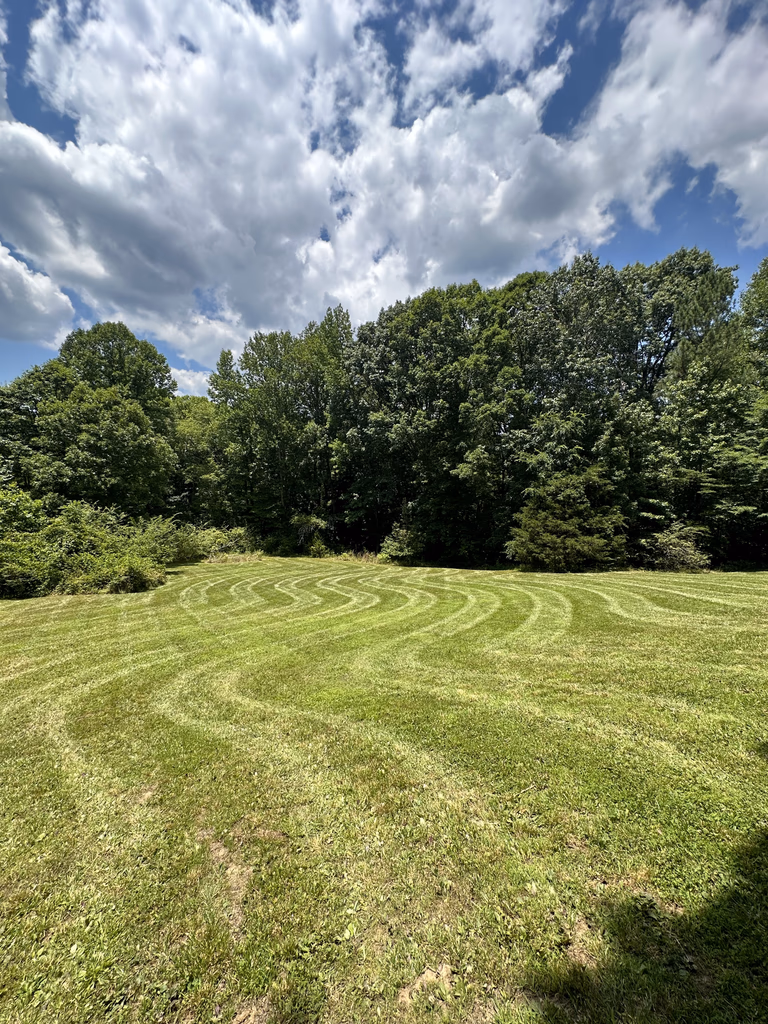 Grass Geeks completed landscaping work on a client property